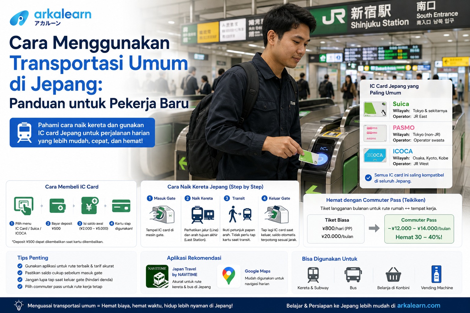 Cara Menggunakan Transportasi Umum di Jepang Panduan untuk Pekerja Baru